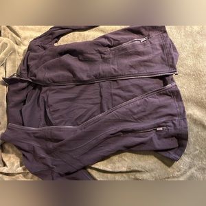 Black lululemon athletic jacket. barely used